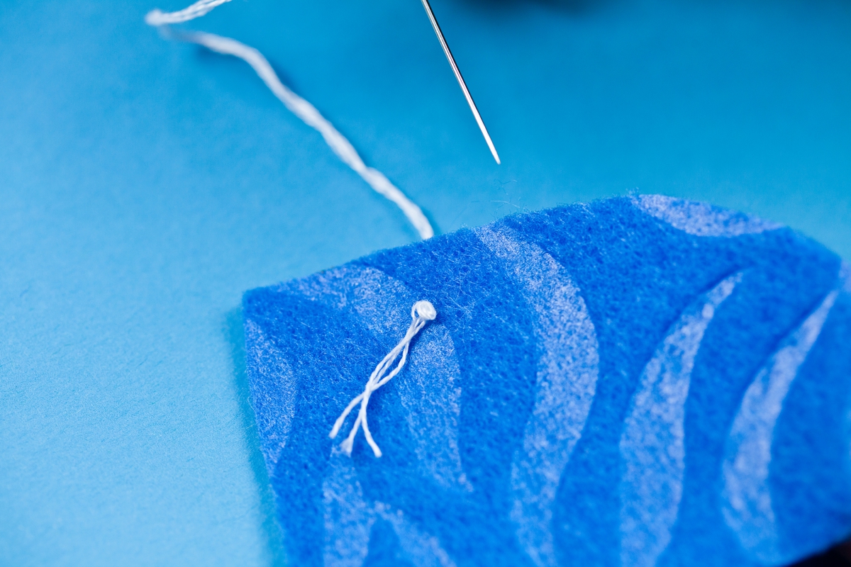 Der Anfang beim Nähen und Sticken kinitti.de